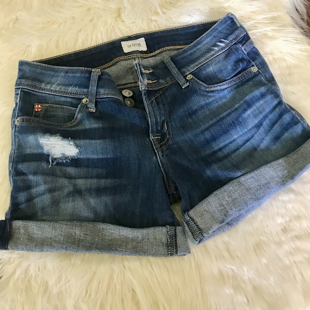 Hudson Distressed Shorts